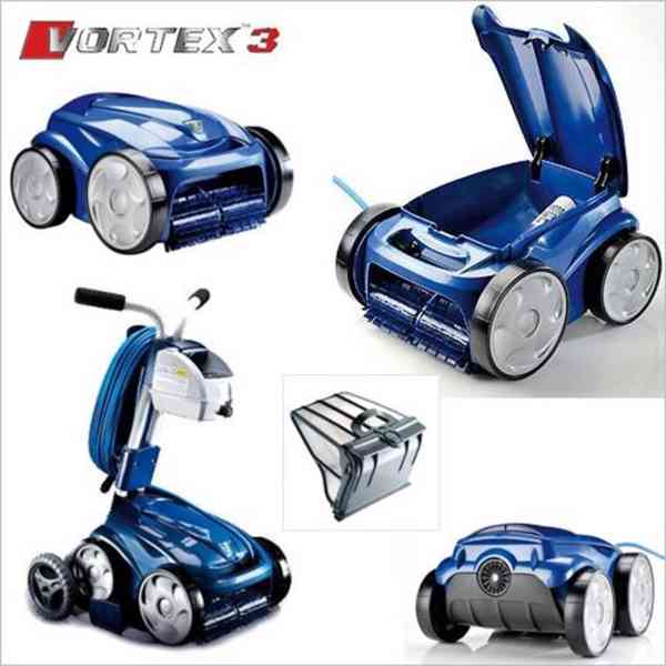 Repasované robotické bazénové vysavače - foto 5