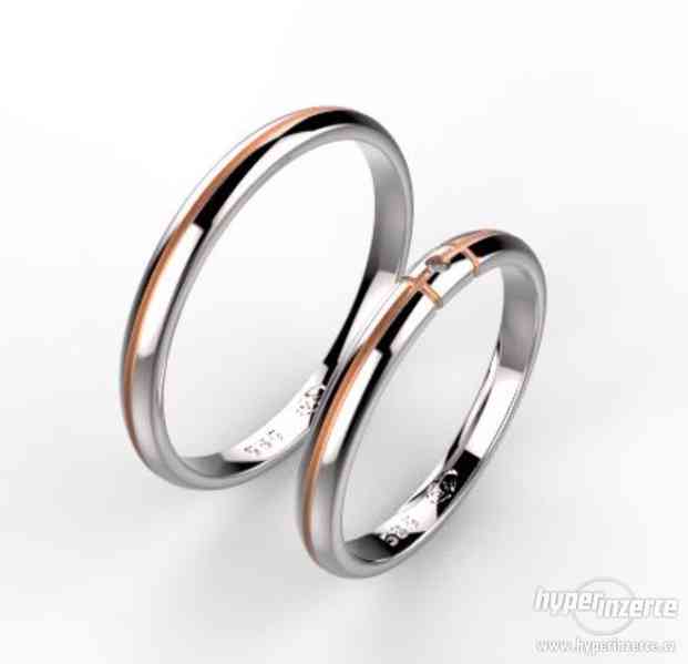 Zlaté snubní prsteny - foto 1