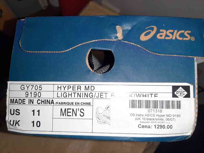 Tretry > Atletické běžecké boty Asics Hyper MD 11, kopačky - foto 12