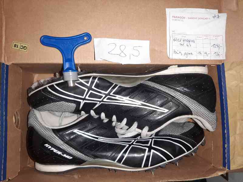 Tretry > Atletické běžecké boty Asics Hyper MD 11, kopačky - foto 3