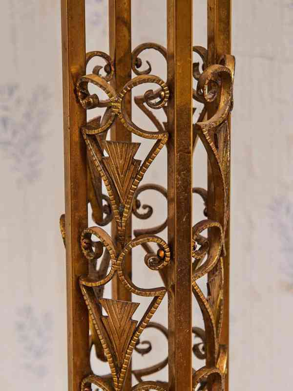 Originální stojací lampa Art Deco - foto 4