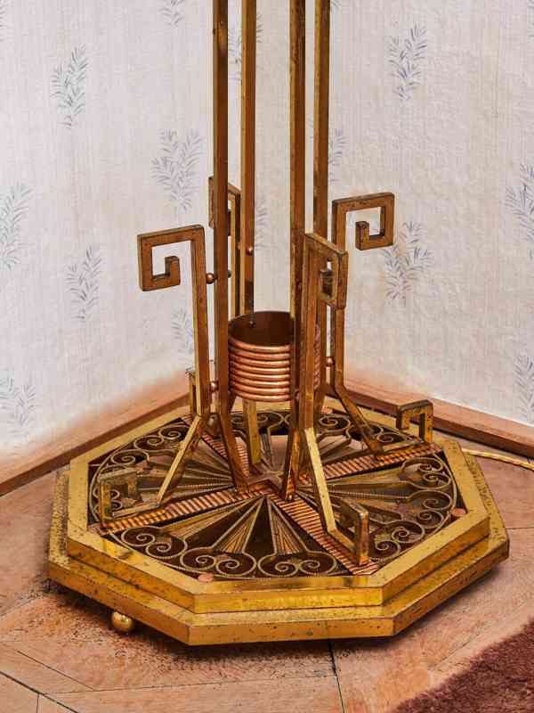 Originální stojací lampa Art Deco - foto 3