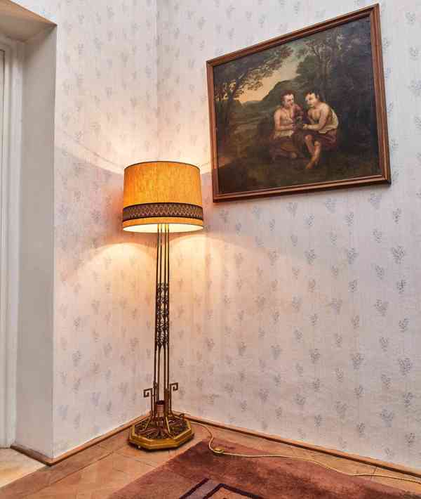 Originální stojací lampa Art Deco - foto 12
