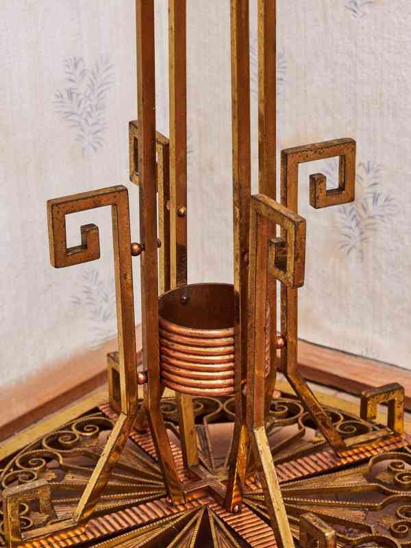 Originální stojací lampa Art Deco - foto 5