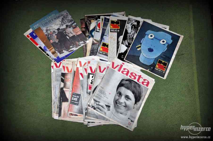 Staré časopisy Vlasta a Mladý Svět - foto 1