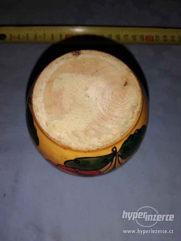 Dřevěná houba - dóza, uzávěr - všestranné využití - foto 6