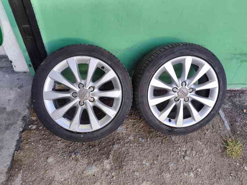 Originální Audi 17” kola + pneu 225/45 R17 - foto 1