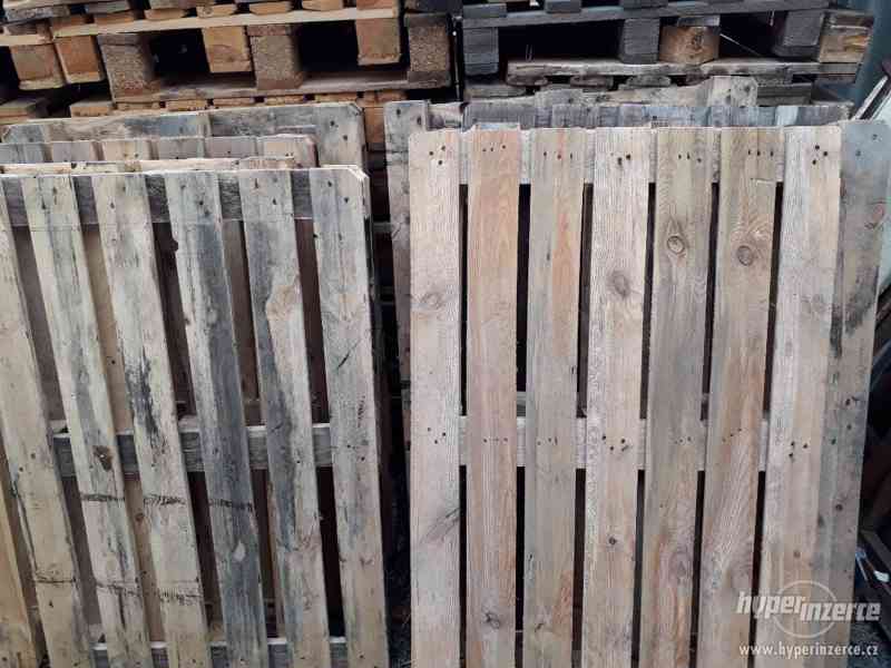 Dřevěné palety 80x120cm a 100x 120cm. - foto 5