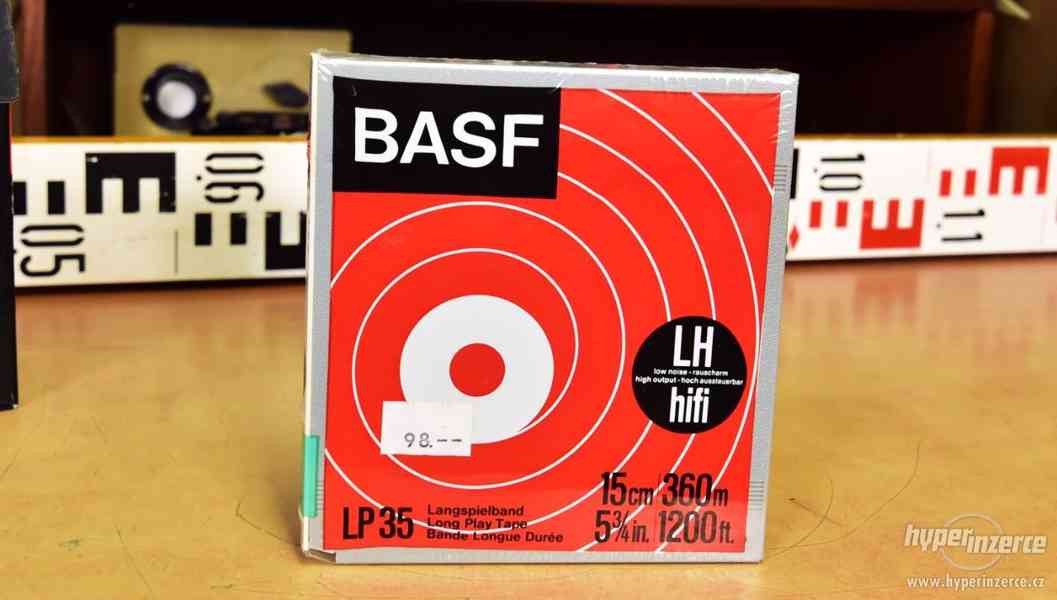 Magnetofonové pásky kazety nerozbalené MAXELL, BASF, TDK - foto 4