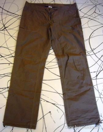 hnědé kalhoty 1 - foto 1