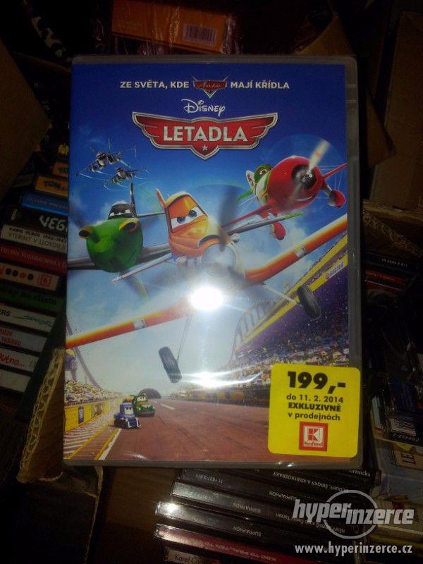 DVD Letadla Disney, nové
