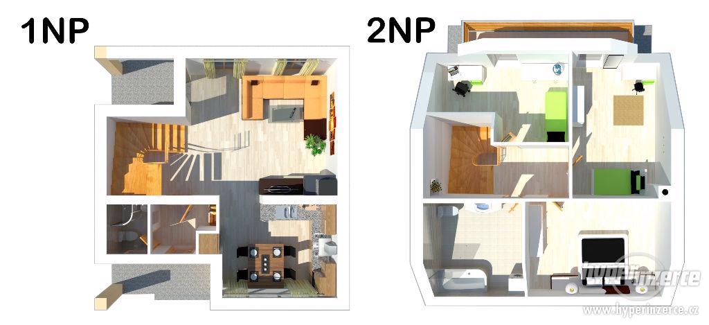 Prodej nízkoenergetických rodinných domů Rebešovice - foto 11