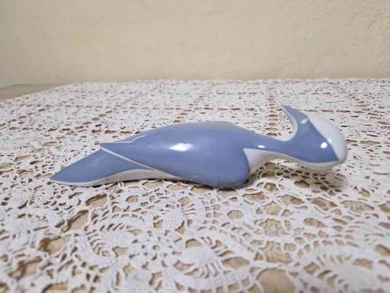 Vzácná porcelánová soška Datel Expo 58 Brusel  Royal Dux - foto 4