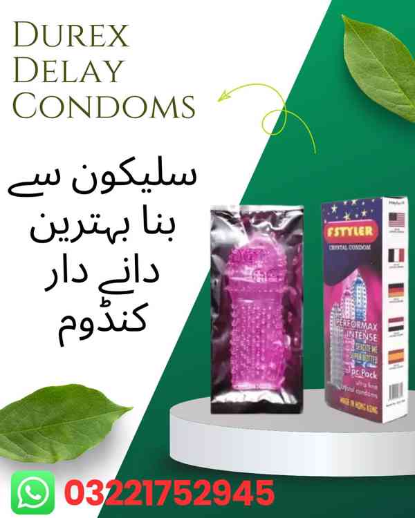 Buy Crystal Silicone Washable Reusable Condom In Pakistan