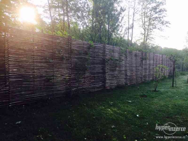 Přírodní proutěné ploty - foto 6