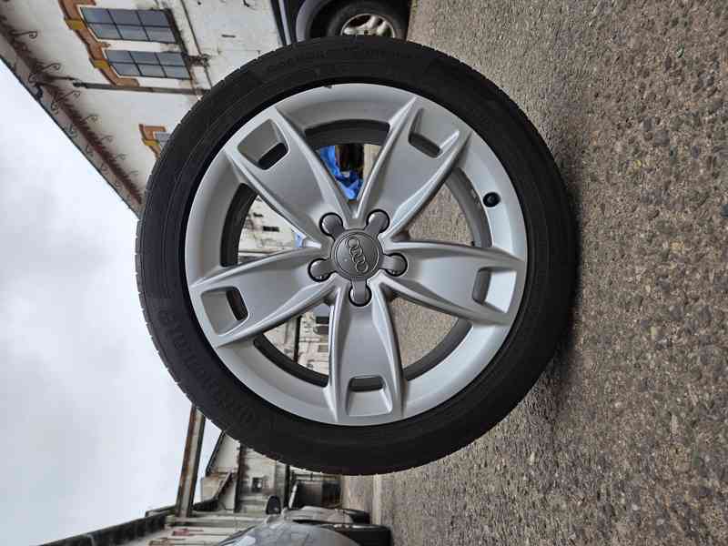 R17" alu kola Audi A3, Škoda, Golf 5x112 7,5jx17 et56 číslo - foto 3