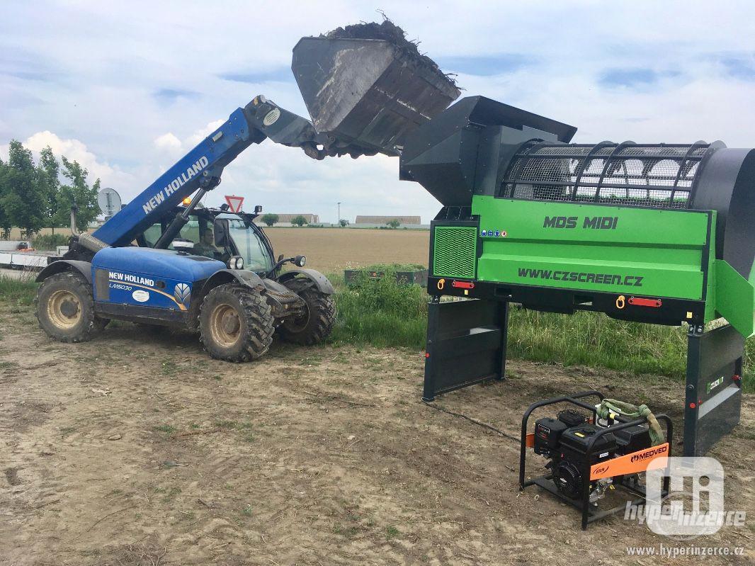 CZ SCREEN MDS MIDI, mobilní bubnový třídič - foto 1