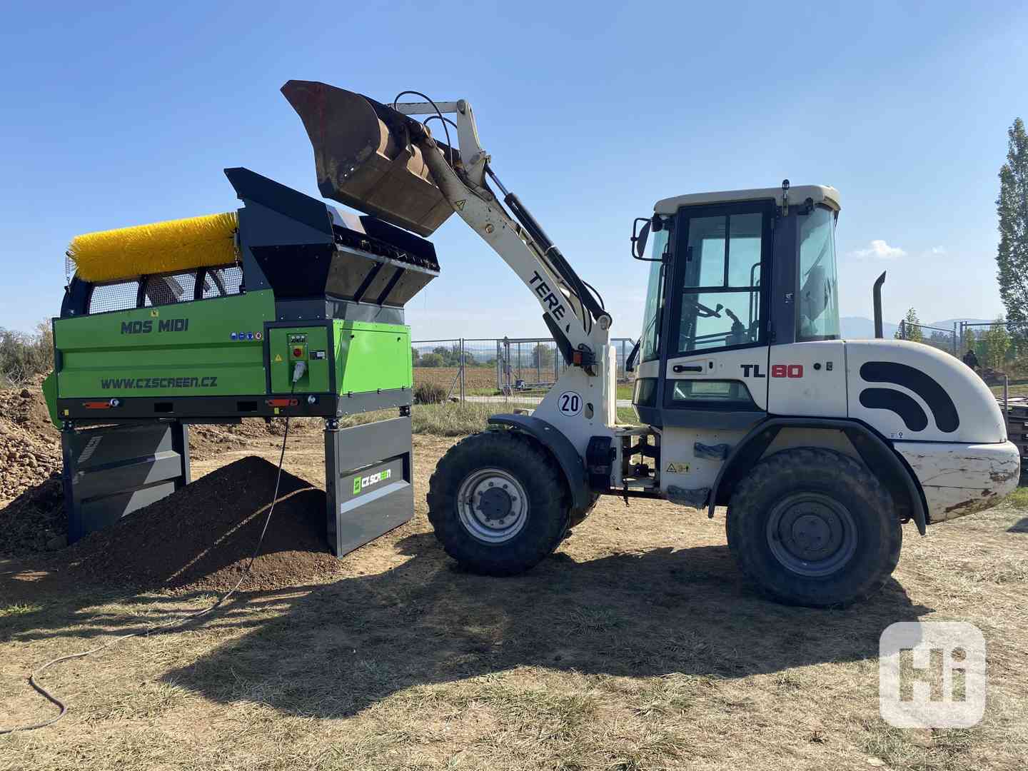 CZ SCREEN MDS MIDI, mobilní bubnový třídič - foto 1
