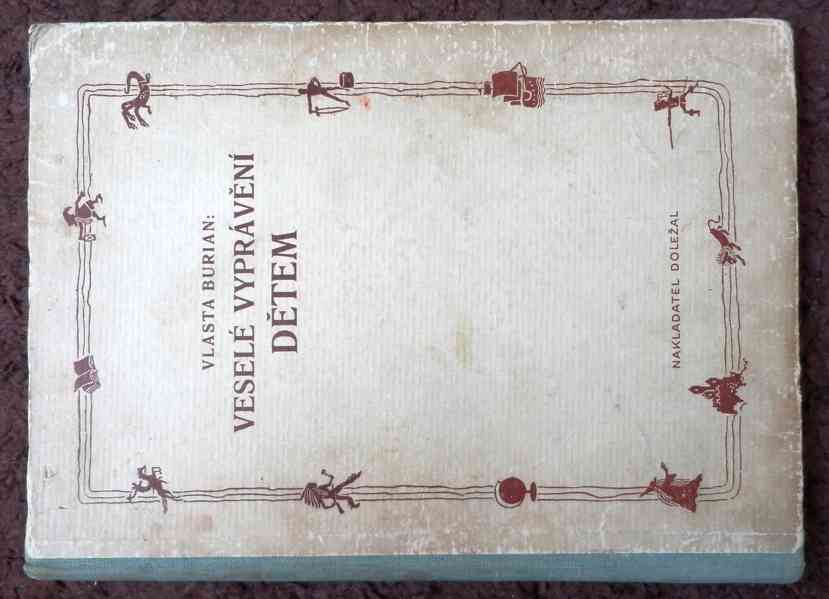 Vlasta Burian - Veselé vyprávění dětem, kniha rok 1941  - foto 2