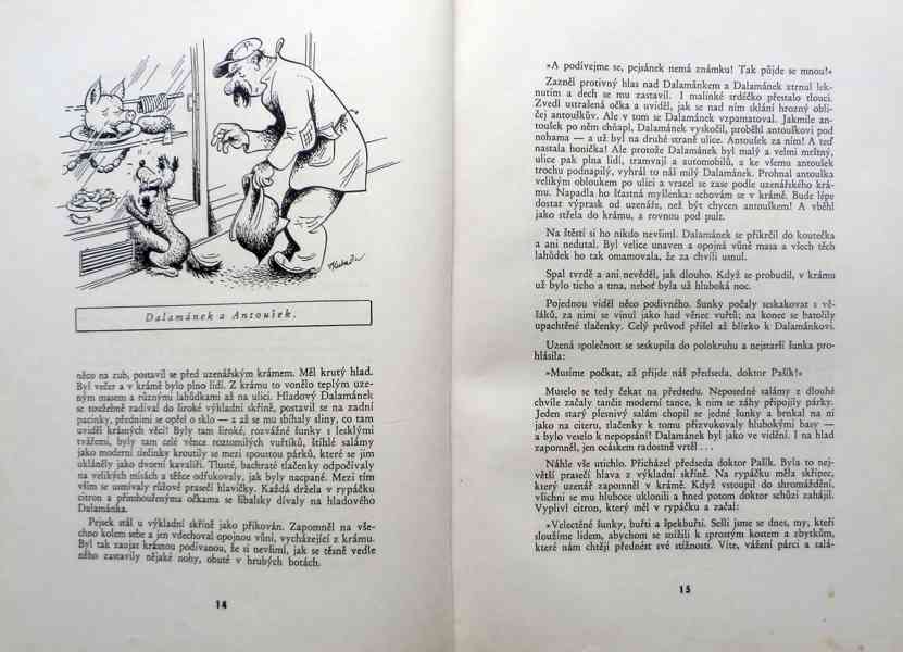 Vlasta Burian - Veselé vyprávění dětem, kniha rok 1941  - foto 6