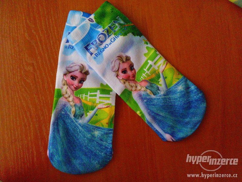 Ponožky motiv 4 - Ledové království (Frozen) 18.cm - foto 1