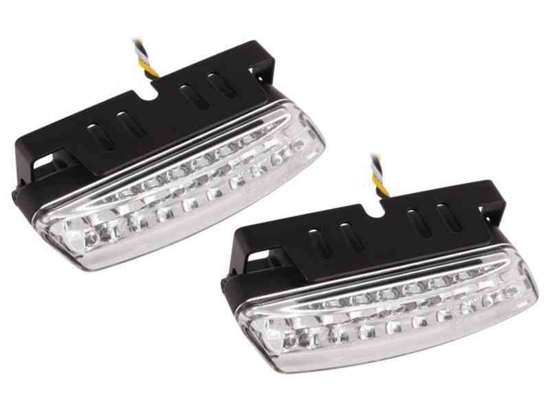 Světla denního svícení 18 LED-12/24V - foto 3