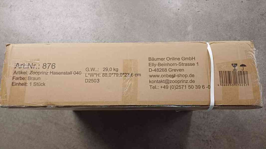 Velká králíkárna s výběhem klec pro králíky 212cm - foto 8