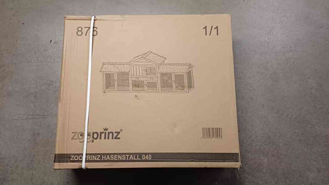 Velká králíkárna s výběhem klec pro králíky 212cm - foto 7