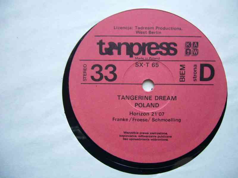 Tangerine Dream ‎– Poland (The Warsaw Concert) (2 LP) - foto 3