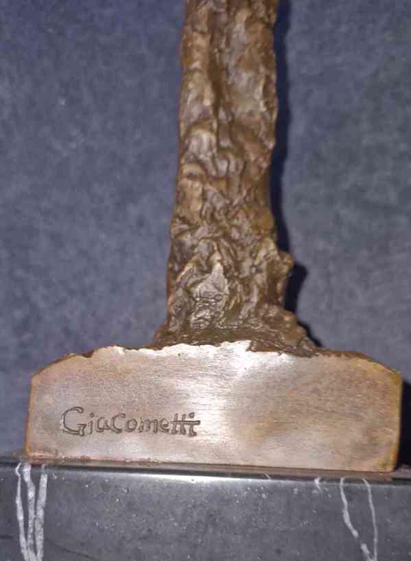 Alberto Giacometti-bronz XXL - foto 4