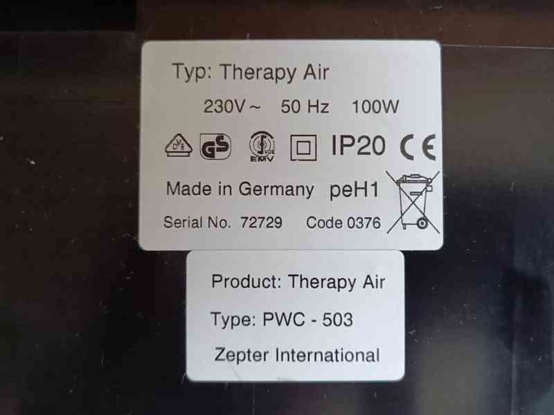 Čistička vzduchu ZEPTER THERAPY AIR - foto 11