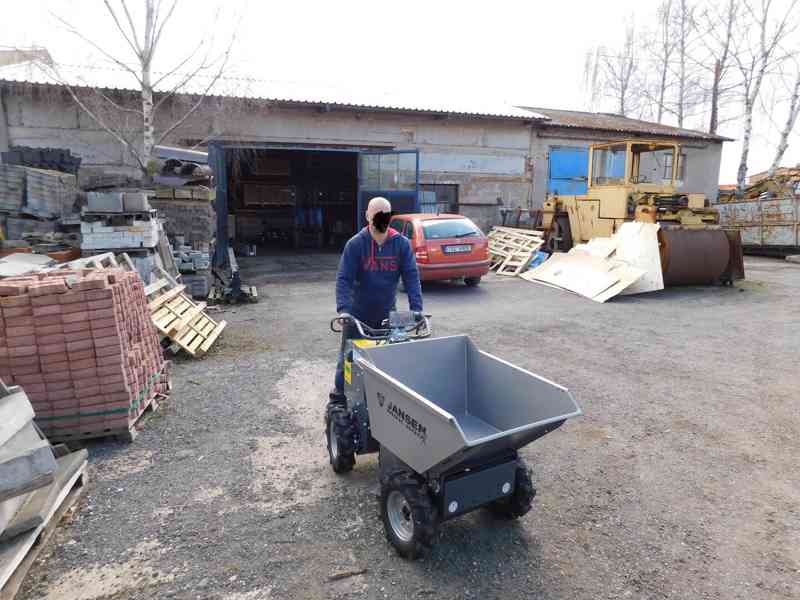 Jansen MSK-800X  kĺoubový kolový elektrický damper - foto 2