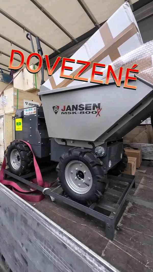 Jansen MSK-800X  kĺoubový kolový elektrický damper - foto 9