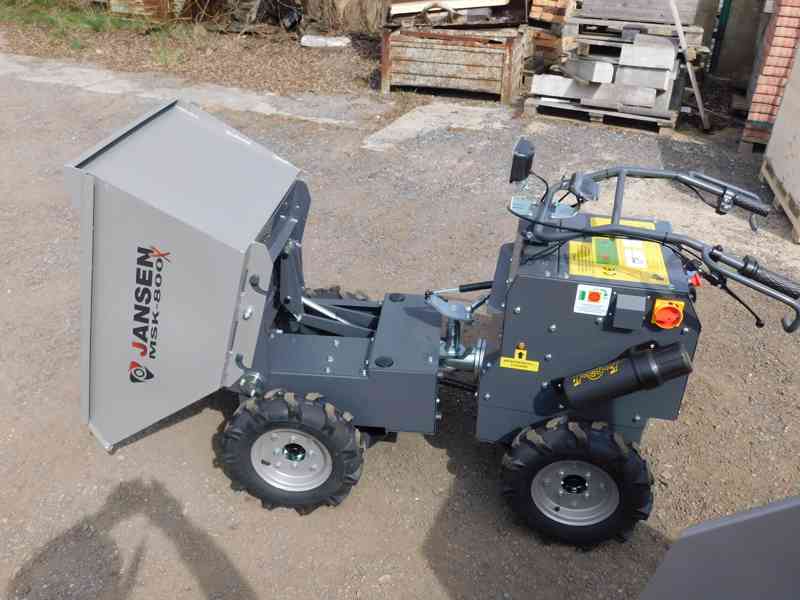 Jansen MSK-800X  kĺoubový kolový elektrický damper - foto 5