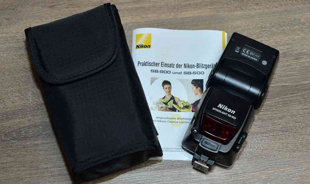 Nikon SPEEDLIGHT SB 800 **GN:38*i-TTL*Master/Slave - foto 3