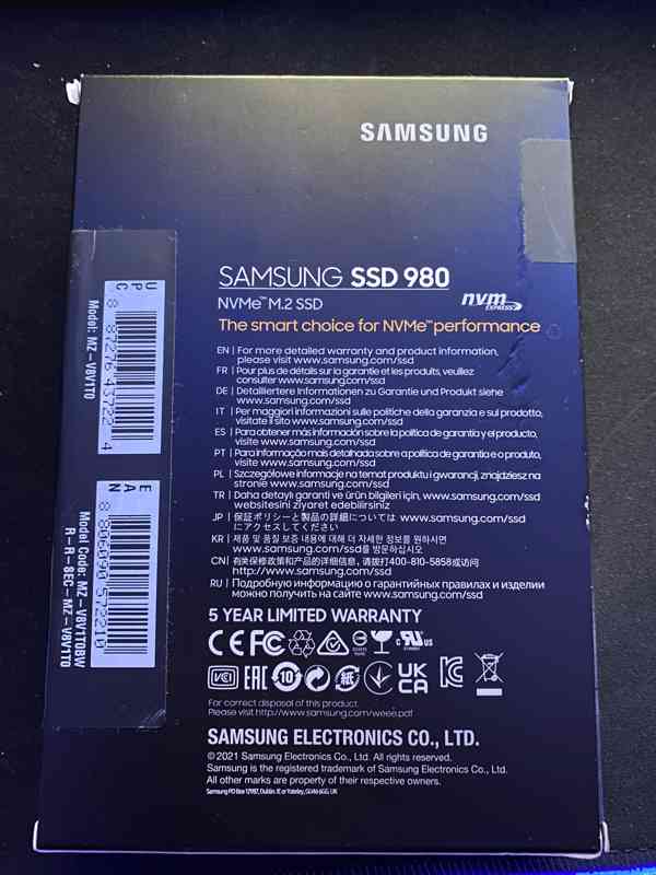 SAMSUNG SSD 980 (1 TB) - foto 2