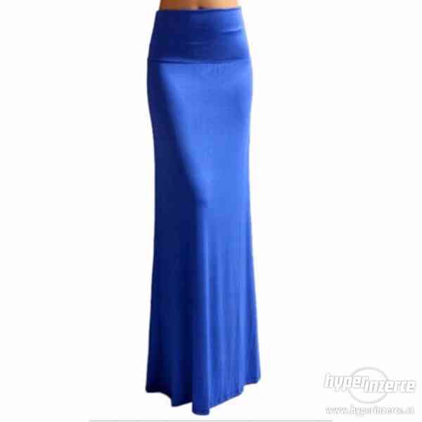 Dámská jarní sukně modrá S , M , L , XL - foto 1