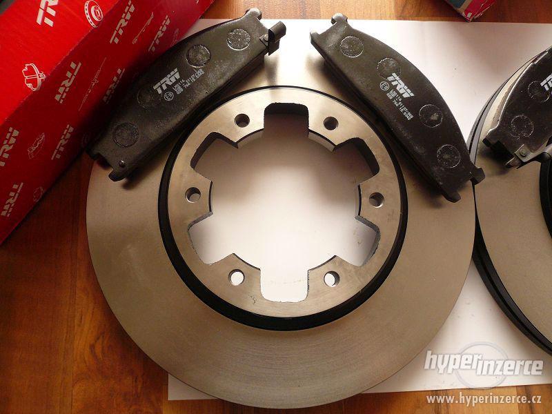 Brzdové kotouče, destičky Nissan, Ford - TRW-277x26 - foto 2