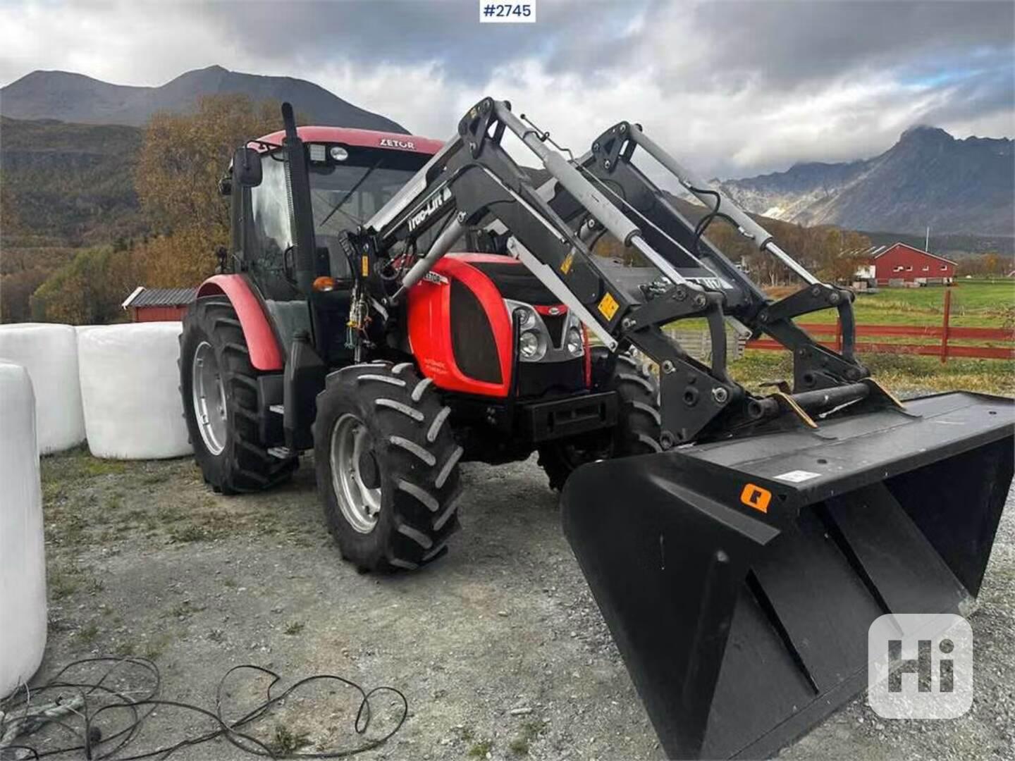  Traktor ZETOR PROXIMA POWER 90 s čelním nakladačem - foto 1