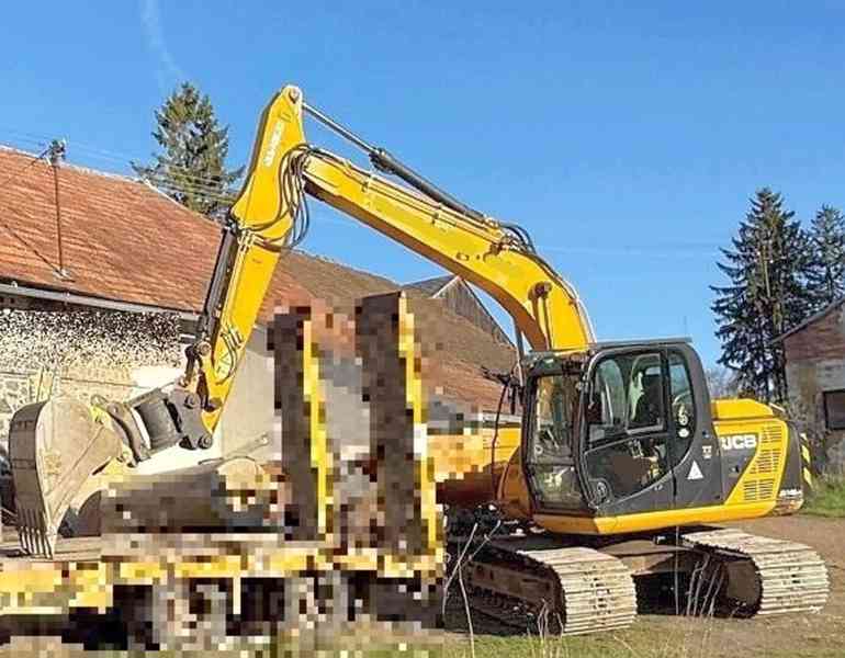 16t bagr širokopás + TILT JCB 145, 3 lopaty - foto 4