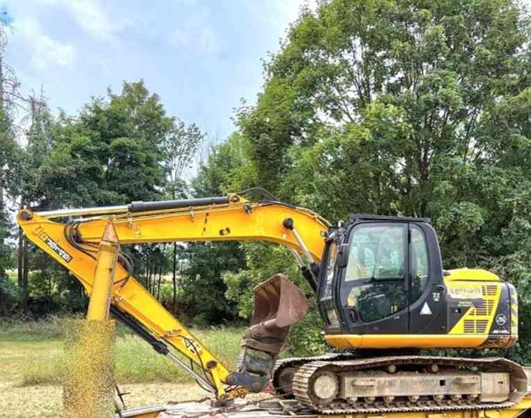 16t bagr širokopás + TILT JCB 145, 3 lopaty - foto 5