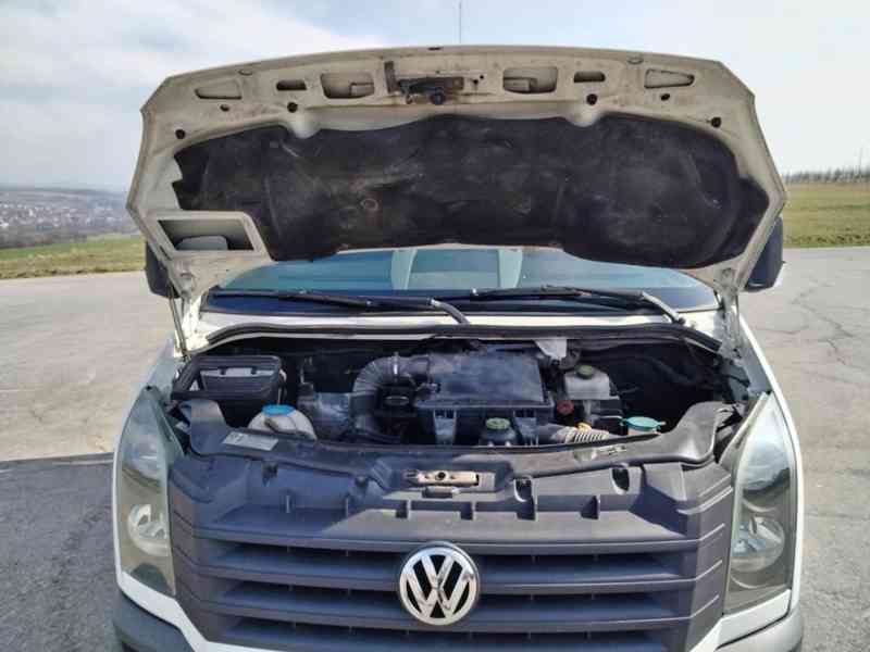 Volkswagen Crafter, 7 míst, dvojitá zadní kola, valník - foto 6