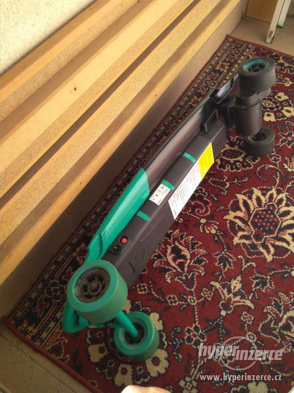Elektro Long board: Yuneec E-GO2, E-Longboard, zelený - foto 2