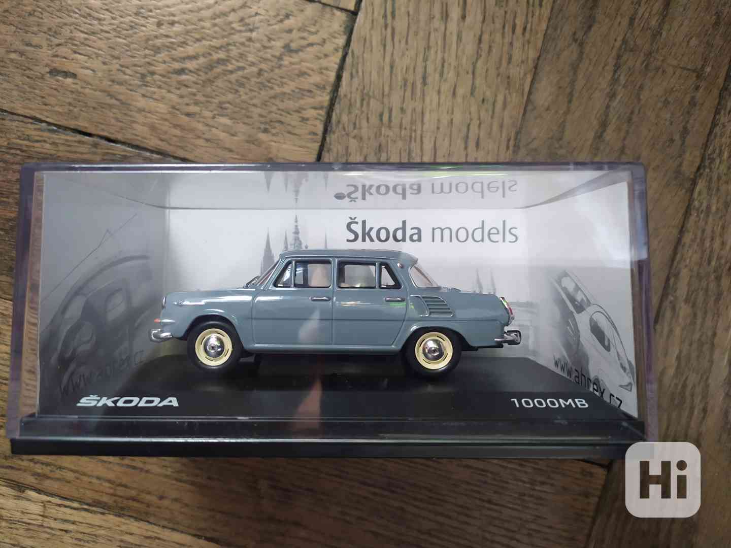model ABREX Škoda 1000MB (1964) 1:43 - Šedá Námořní - foto 1