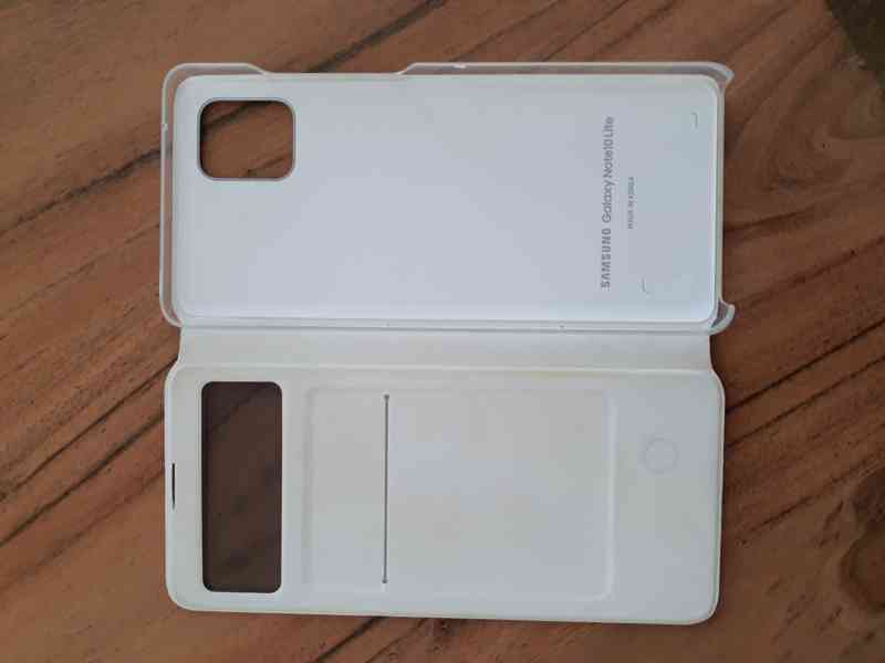 Originál pouzdro bílé na mobil Samsung  - foto 4