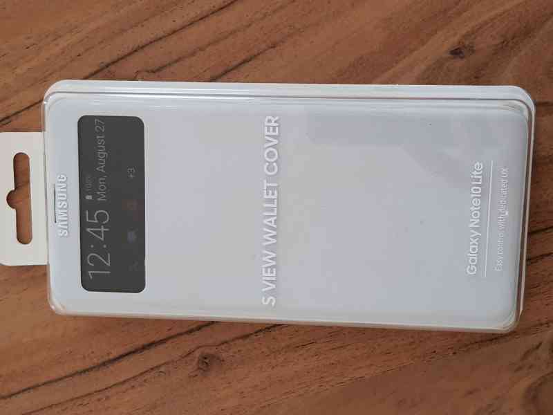 Originál pouzdro bílé na mobil Samsung  - foto 1