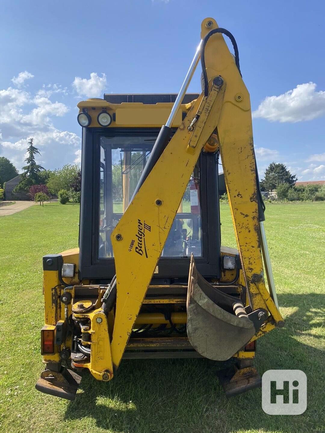 Traktorbagr Lewis Badger 3 JCB - plně funkční - bazar - Hyperinzerce.cz