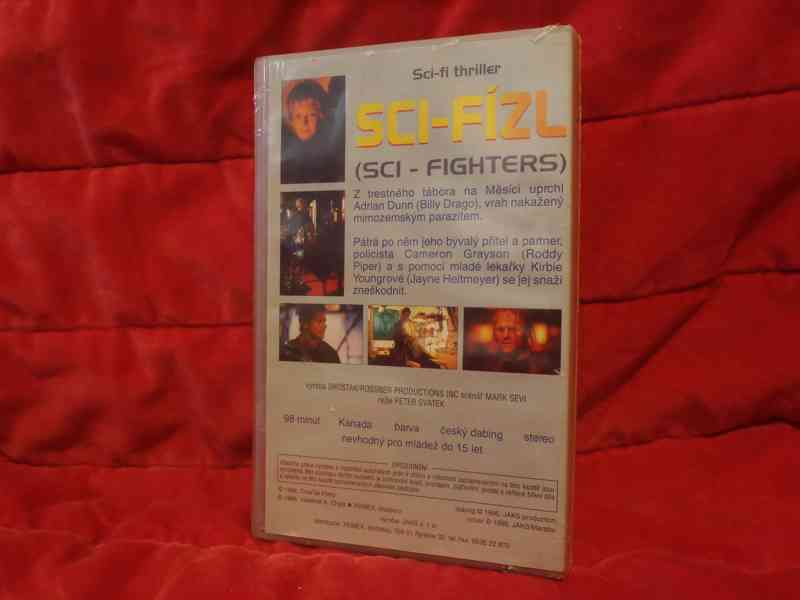 NOVÁ VHS Sci-fízl Sci-fighters 1996 nerozbalená - foto 3