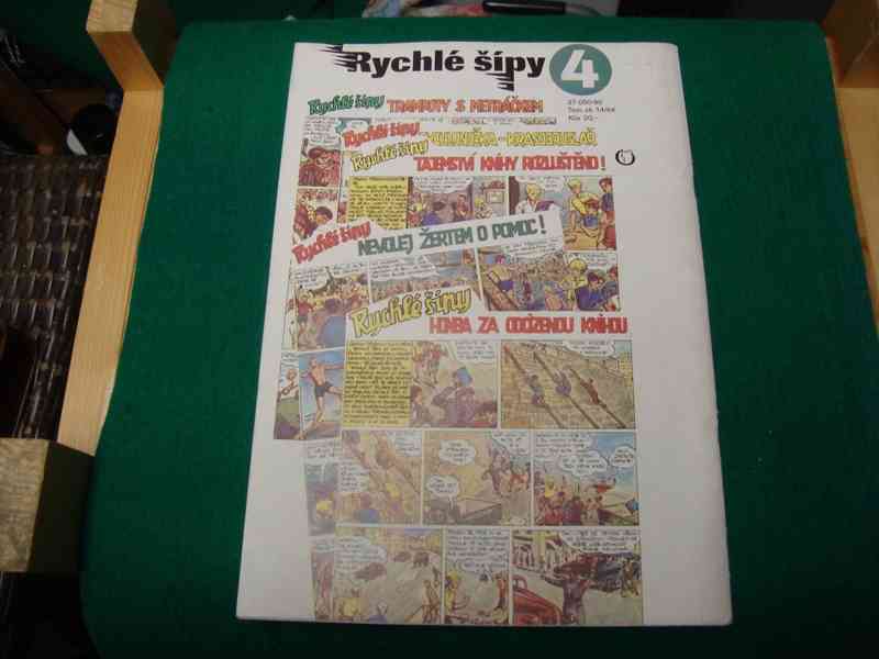 RYCHLÉ ŠÍPY JAROSLAV FOGLAR OLYMPIA PRAHA 1991 7x SEŠIT - foto 13