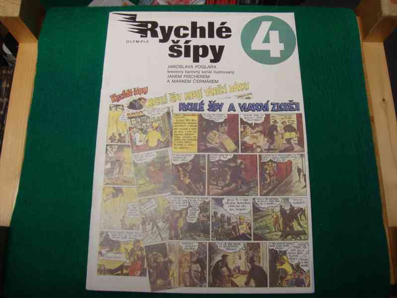 RYCHLÉ ŠÍPY JAROSLAV FOGLAR OLYMPIA PRAHA 1991 7x SEŠIT - foto 11